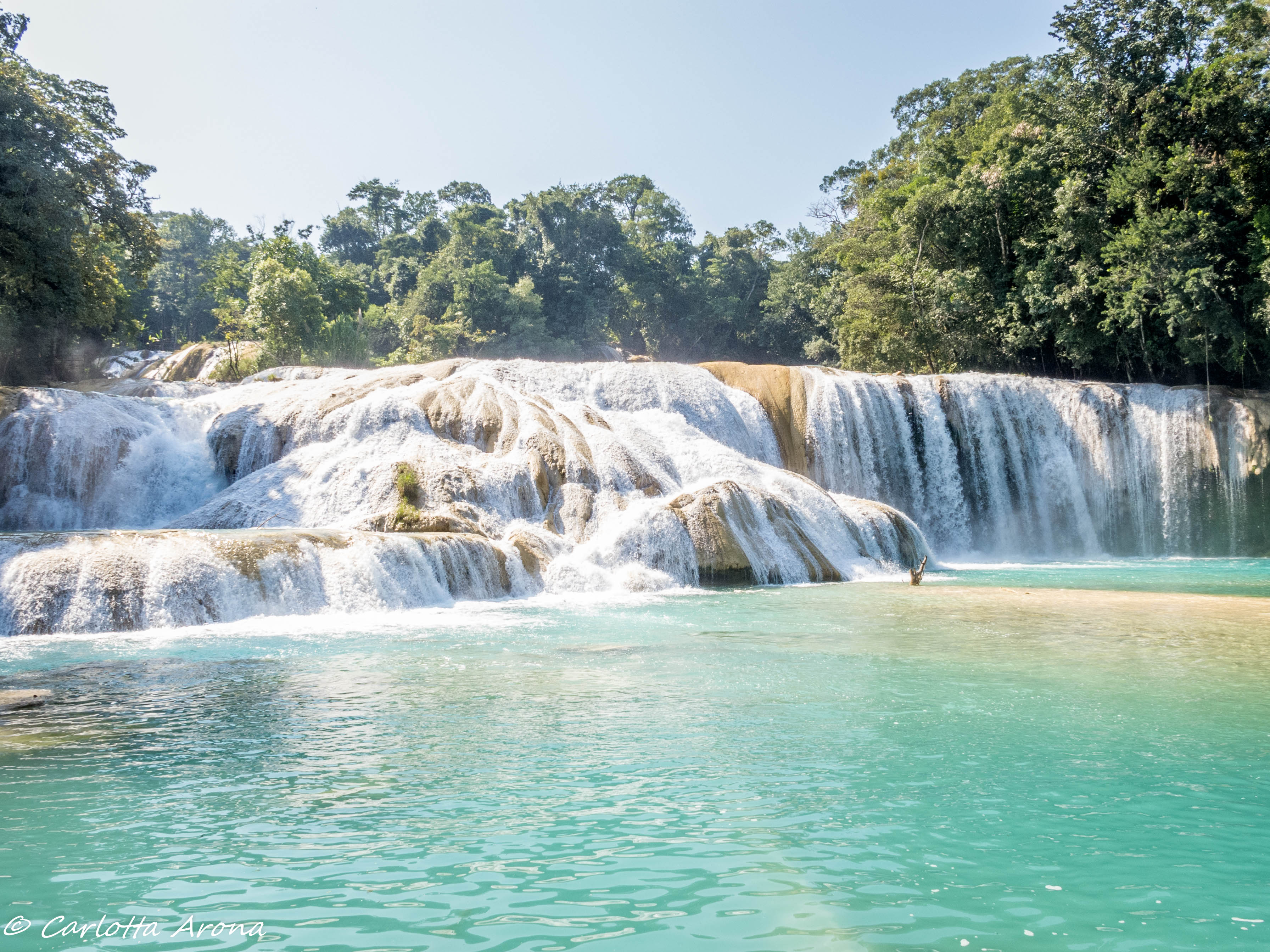 Cascadas De Agua Azul